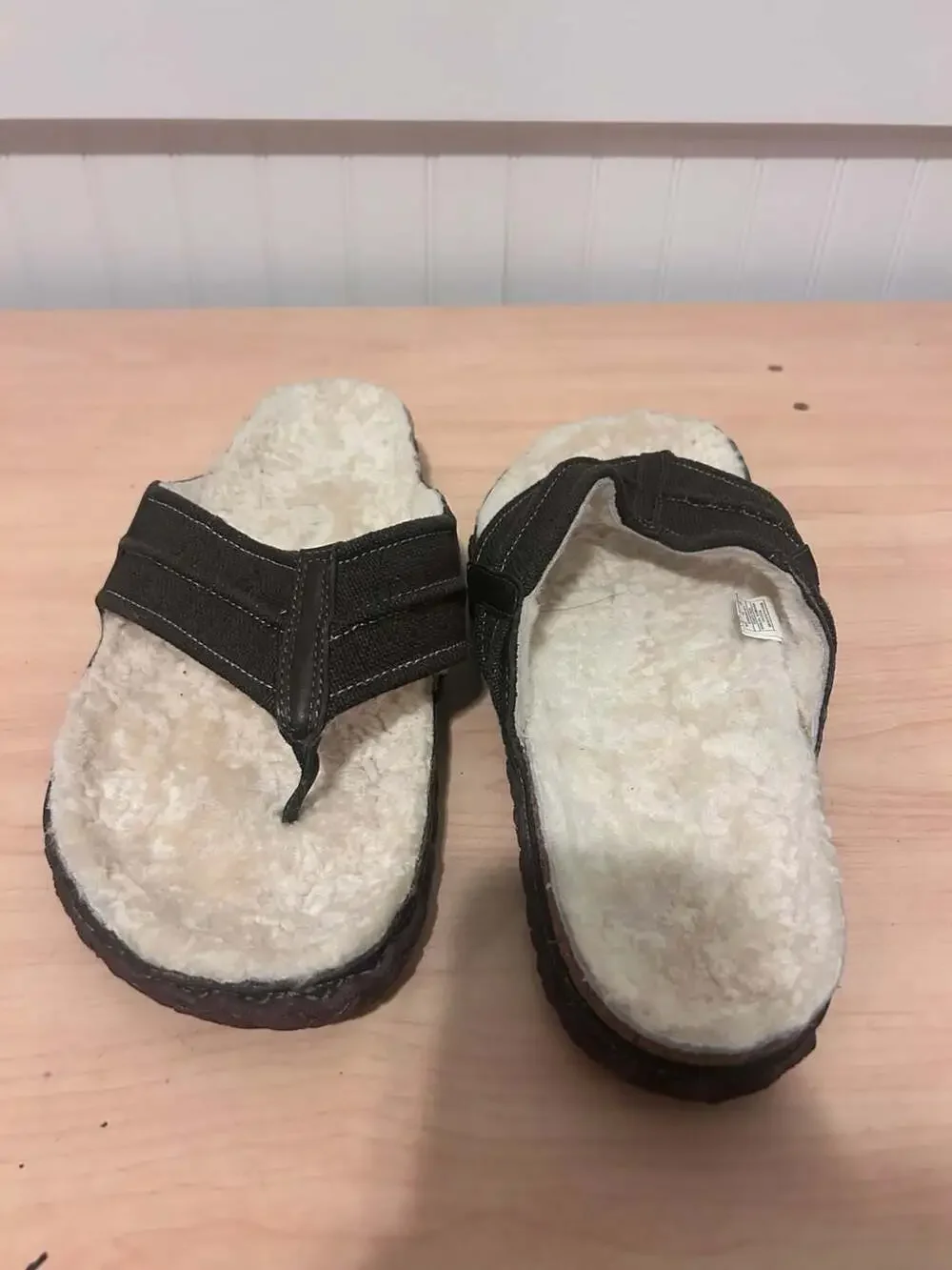 Patagonia Mens Fleece-Lined Thong Slippers